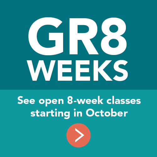 See a list of open 8-week courses (opens pdf document in new window)