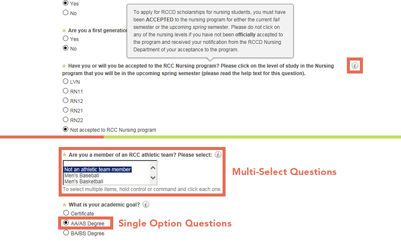 Screenshot of scholarship system login page.