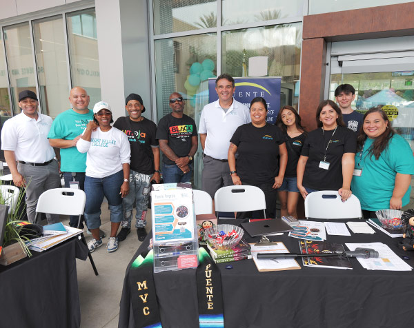 MVC employees greet incoming students on Super Saturday with smiles