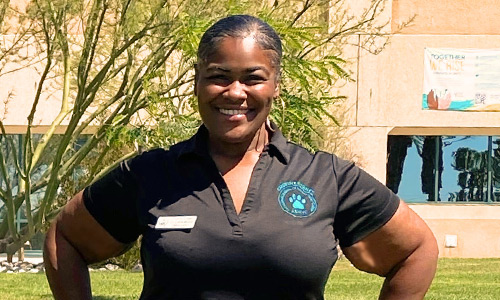 Portrait of ICC Director Kyleisha Wiggs