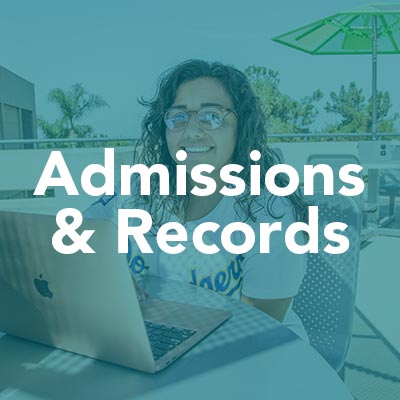 Get help from Admissions & Records